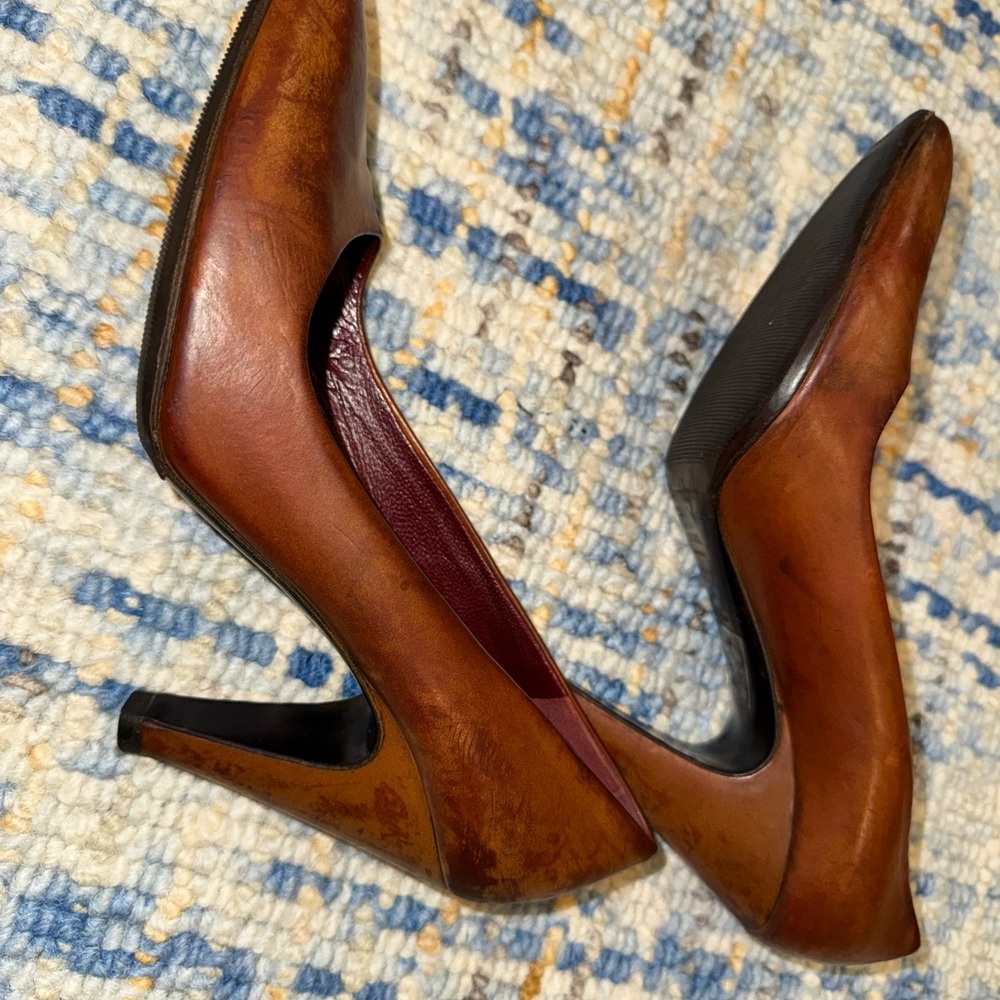 Vintage PRADA heels women’s 7.5 - Picture 3 of 8